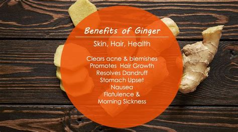 Benefits Of Ginger Skin Hair Health Ginger Benefits Health Skin