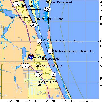 Indian Harbour Beach Florida Map Free Printable Maps Bank Home Com