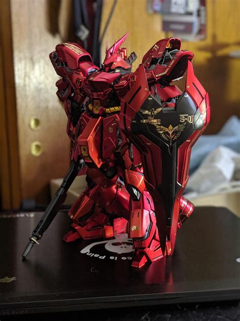 My Mg Sazabi Special Coating Ver From When I Visited The Glorious
