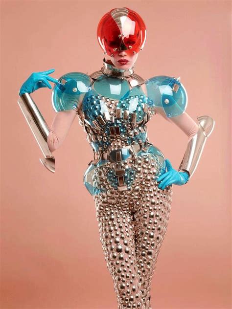 Future Sci Fi Virus Alien Robot Space Fashion Fashion Art High