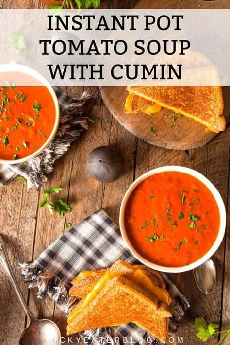 Instant Pot Tomato Soup with Cumin - The Picky Eater