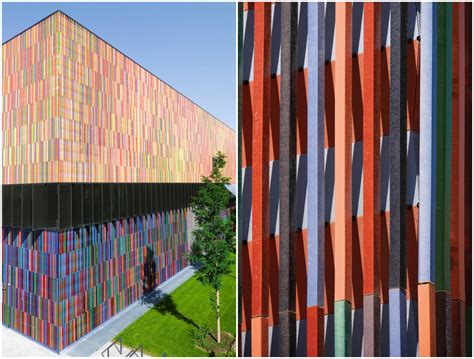 Introduce Colors To Your Architectural Facade Using Materials Other
