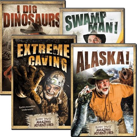 amazing adventures series dvd set buddy davis aig the creation superstore by david
