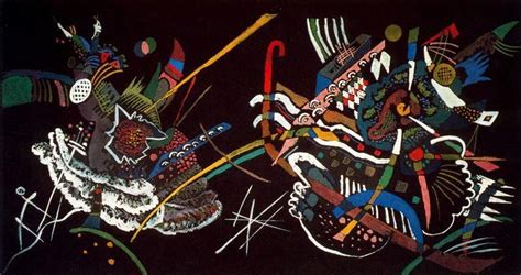 étudier Pour Un Mural Huile De Wassily Kandinsky 1866 1944 Russia