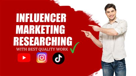 Research Best Influencers Instagramyoutube And Tiktok Influencer