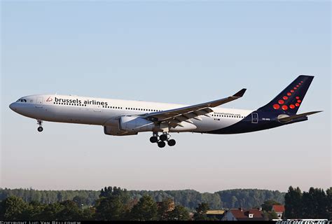 Airbus A330 342 Brussels Airlines Aviation Photo 7048097