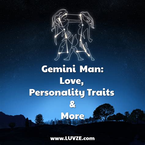 Gemini Man Gemini Personality Personality Traits Of A Gemini Man