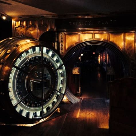 Trinity Place Bank Vault Bar New York New Yorkn Gastro Obscura