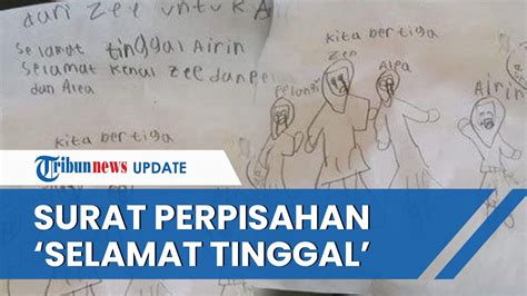 Cerita Pilu Kasus Ayah Bunuh Anak Di Gresik Korban Sempat Tulis Surat