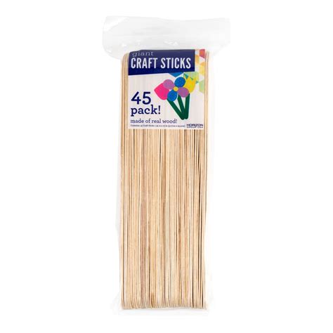 Go Create Giant Wood Craft Sticks 10 In Long 45 Pack