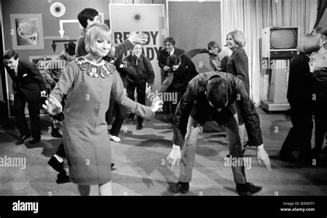 Filming On The Set Of Ready Steady Go 1964 Television Tv Programme