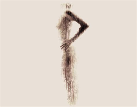 女性裸體字母剪影希臘藝術家Anastasia Mastrakouli 解剖人體視覺奧秘 L DOPE