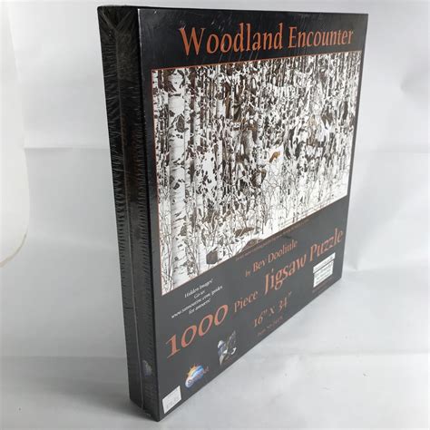 Bev Doolittle Woodland Encounter Hiden Images 16x 34 1000 Piece