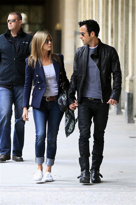 Jennifer Aniston And Her Boyfriend Justin Theroux Entertainmentie
