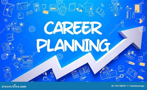 Career Planning Vector Hr Concept Find New Job Huge Red Question
