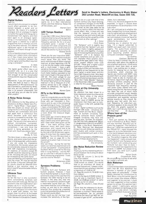 Readers Letters Emm Feb 82