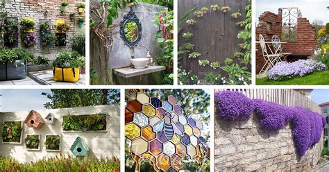 16 Gorgeous Garden Wall Ideas To Enhance Your Home