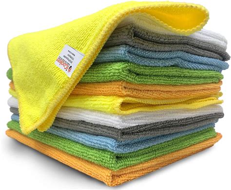 10 X Microfiber Cleaning Cloth Towel Rag Car Polishing Soft Cloths Wash
