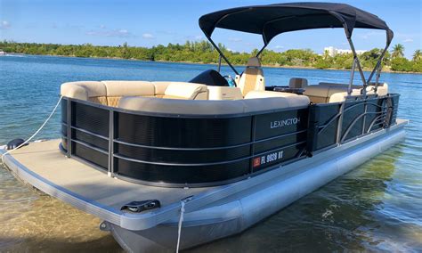 Brand New Luxury Pontoon Perfect For The Bay Captain Mandatory Getmyboat