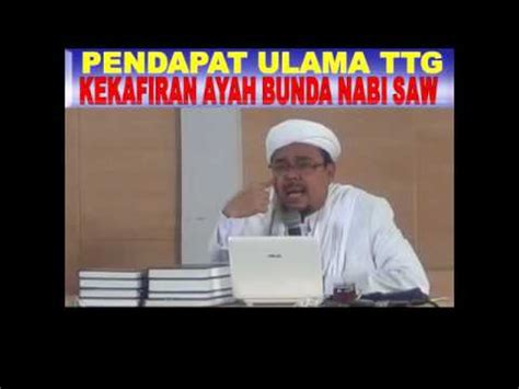 Nama ayah nabu muhammad saw. Habib Rizieq - Benarkah Ayah & Ibu Nabi Muhammad SAW Kafir? - YouTube