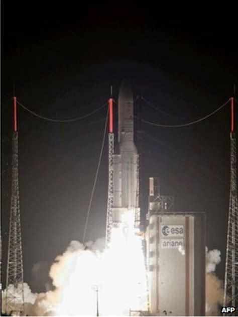 Uks Skynet Military Satellite Launched Bbc News