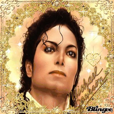 Michael Jackson Gold Picture 136673195 Blingee Com