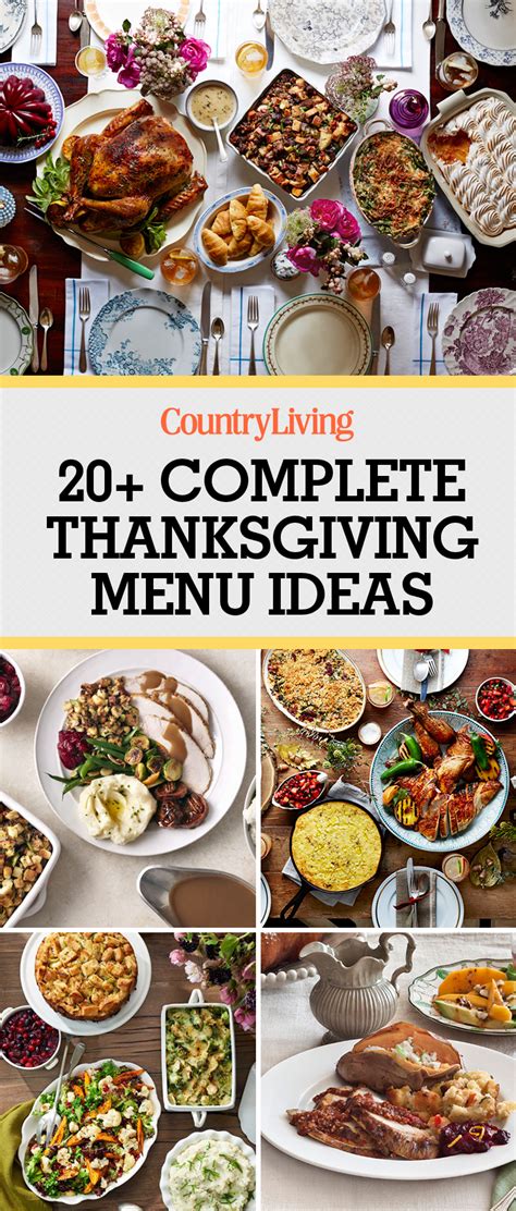 See more ideas about recipes, thanksgiving recipes, thanksgiving dinner. 26 Thanksgiving Menu Ideas - Thanksgiving Dinner Menu Recipes