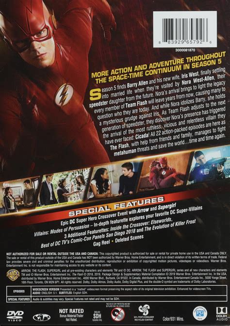 the flash the complete fifth season