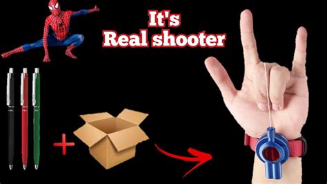 How To Make A Amazing Spider Man Web Shooterspider Man Web Shooter At