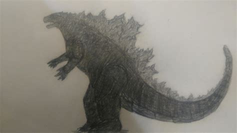 How To Draw Godzilla 2014