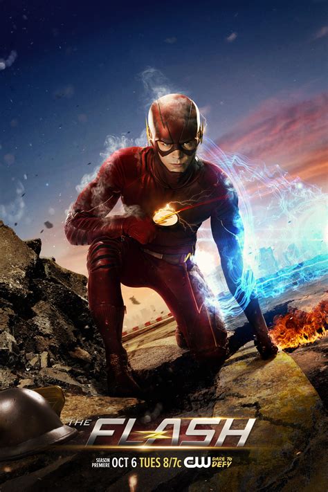 Image The Flash Season 2 Poster Premieres Tonightpng Arrowverse