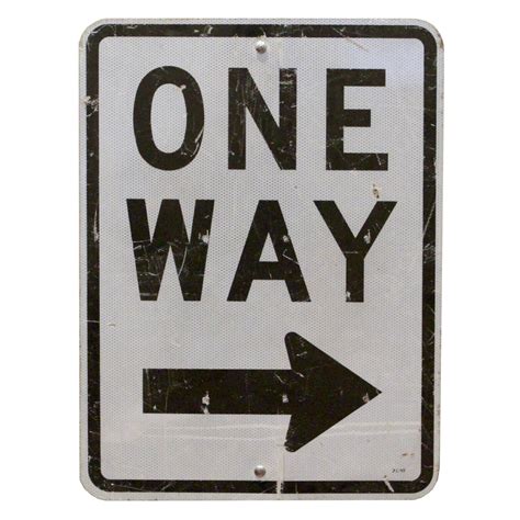 One Way Sign Air Designs