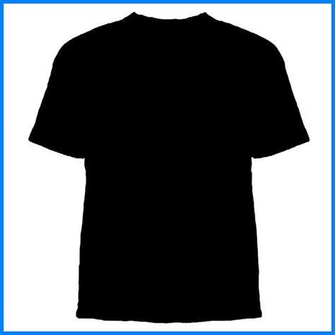 828 Free Black T Shirt Template Front And Back Mockups Builder