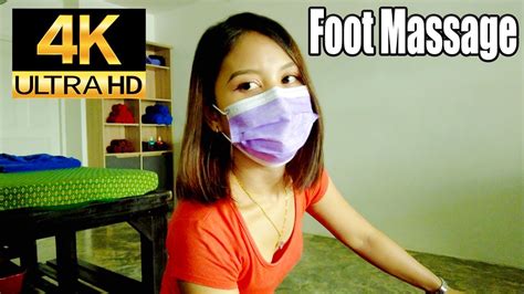 Thai Foot Massage In Pattaya Asmr Foot Massage Thailand Youtube