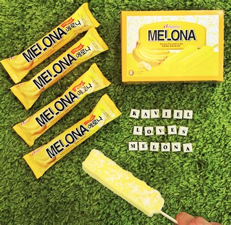 New Refreshingly Delicious Melona Flavored Ice Bar Koreans Favorite