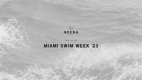 Neena Swim Live Stream At Miami Swim Week 2023 Oh Polly Au