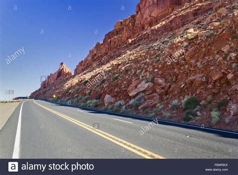 Highway 89 To Page Arizona Stock Photo Alamy