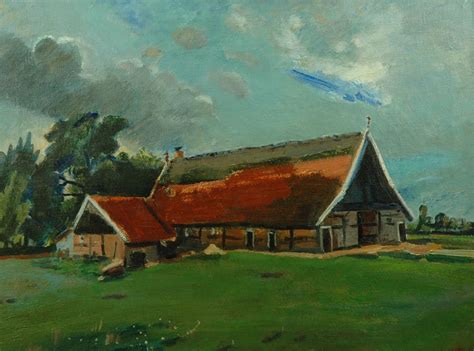 Jan Wiegers Paintings For Sale Farm In Saasveld