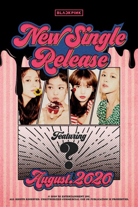 Blackpink New Release Single Teaser Poster Rkpop