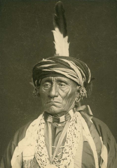 Washungah Chief Of The Kansa Indians Kansas Memory Kansas