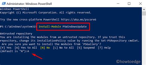 How To Install Windows 10 Updates Using Powershell Scripts