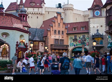 Germany Pavilion World Showcase Epcot Center Theme Park Walt Disney
