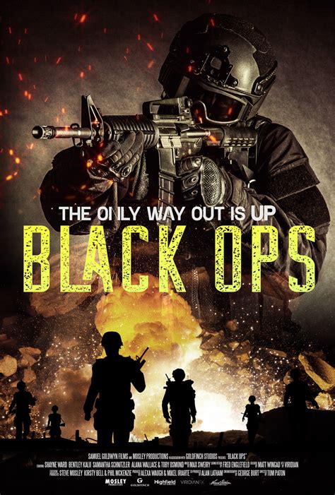 Black Ops Extra Large Movie Poster Image Imp Awards