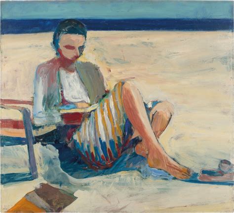 Girl On The Beach Anderson Collection At Stanford University
