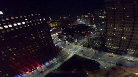 Night Fpv Diving The Tallest Building In Town Youtube