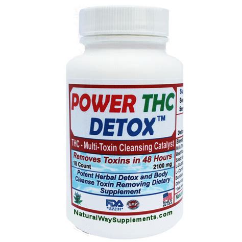 Thc Detox Multi Toxin 2 Days To Cleanse Formula Quick Results Made