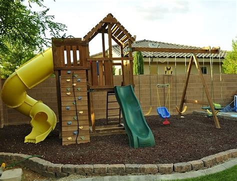 30 Awesome Backyard Playground Landscaping Ideas Roomodeling Play