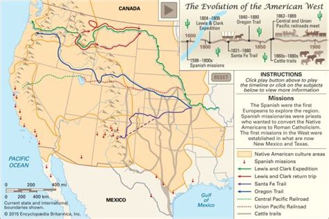 American Frontier History Definition And Maps