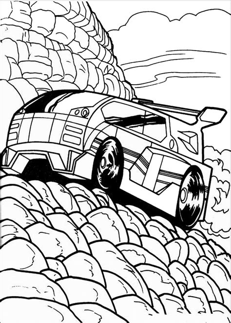 Hot Wheels Coloring Pages