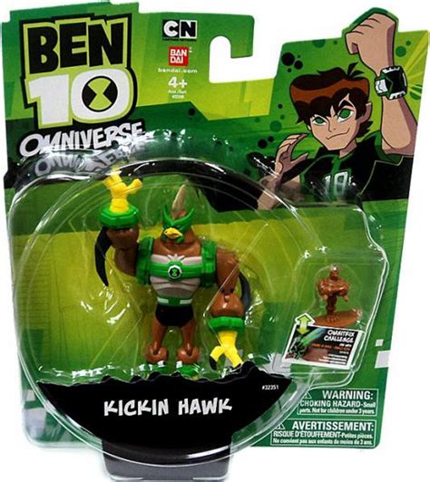 Ben 10 Omniverse Kickin Hawk 4 Action Figure Bandai America Toywiz